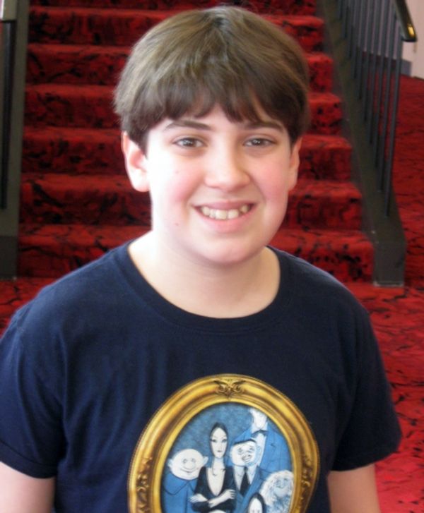 Adam Riegler of THE ADDAMS FAMILY Photo