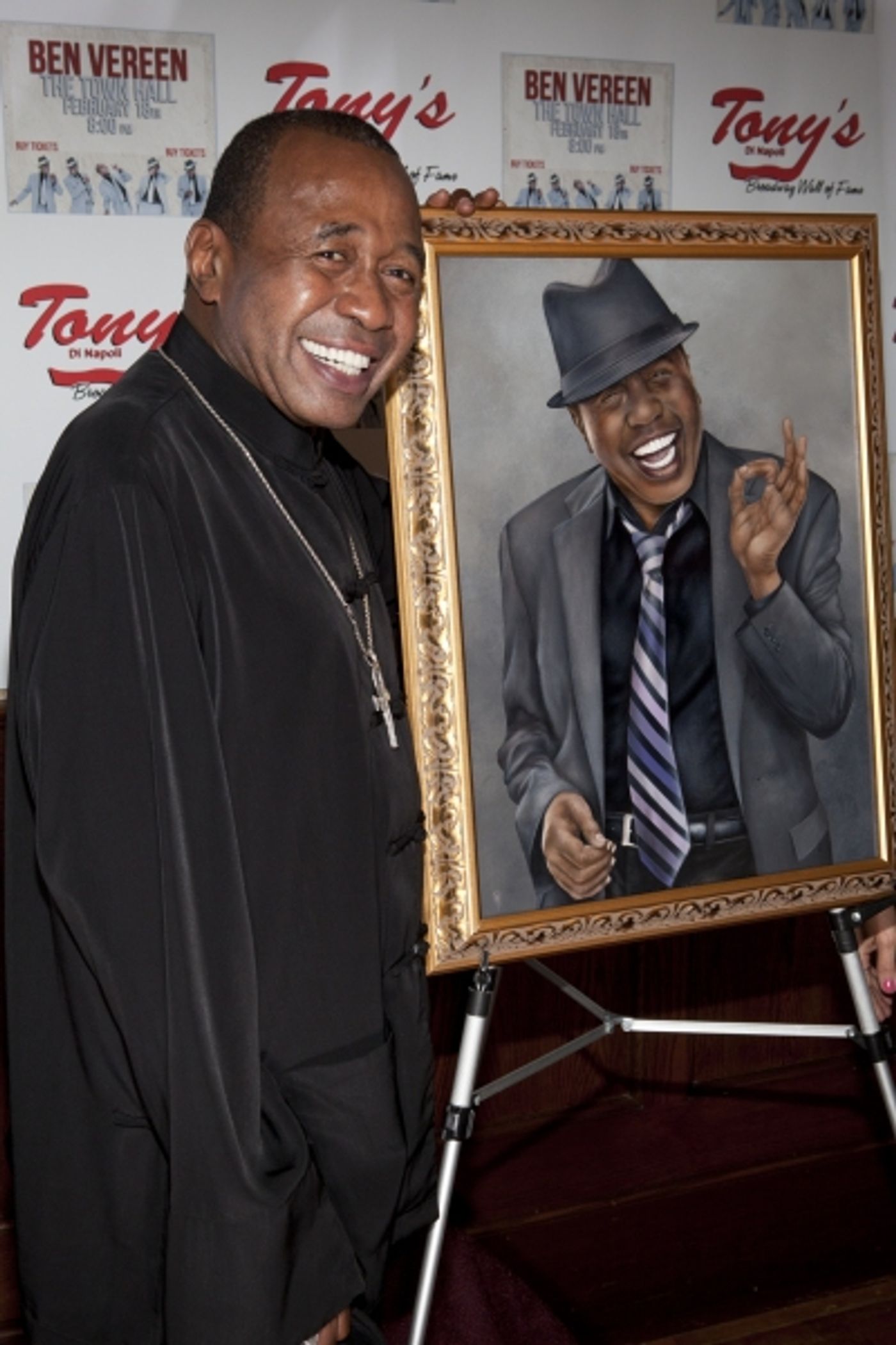 Photo Coverage: Ben Vereen Plays Town Hall & Celebrates Portrait Unveiling at Tony di Napoli's  Image
