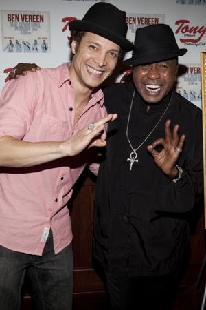 Justin Guarini and Ben Vereen @ BroadwayWorld Justin Guarini and Ben Vereen Photo