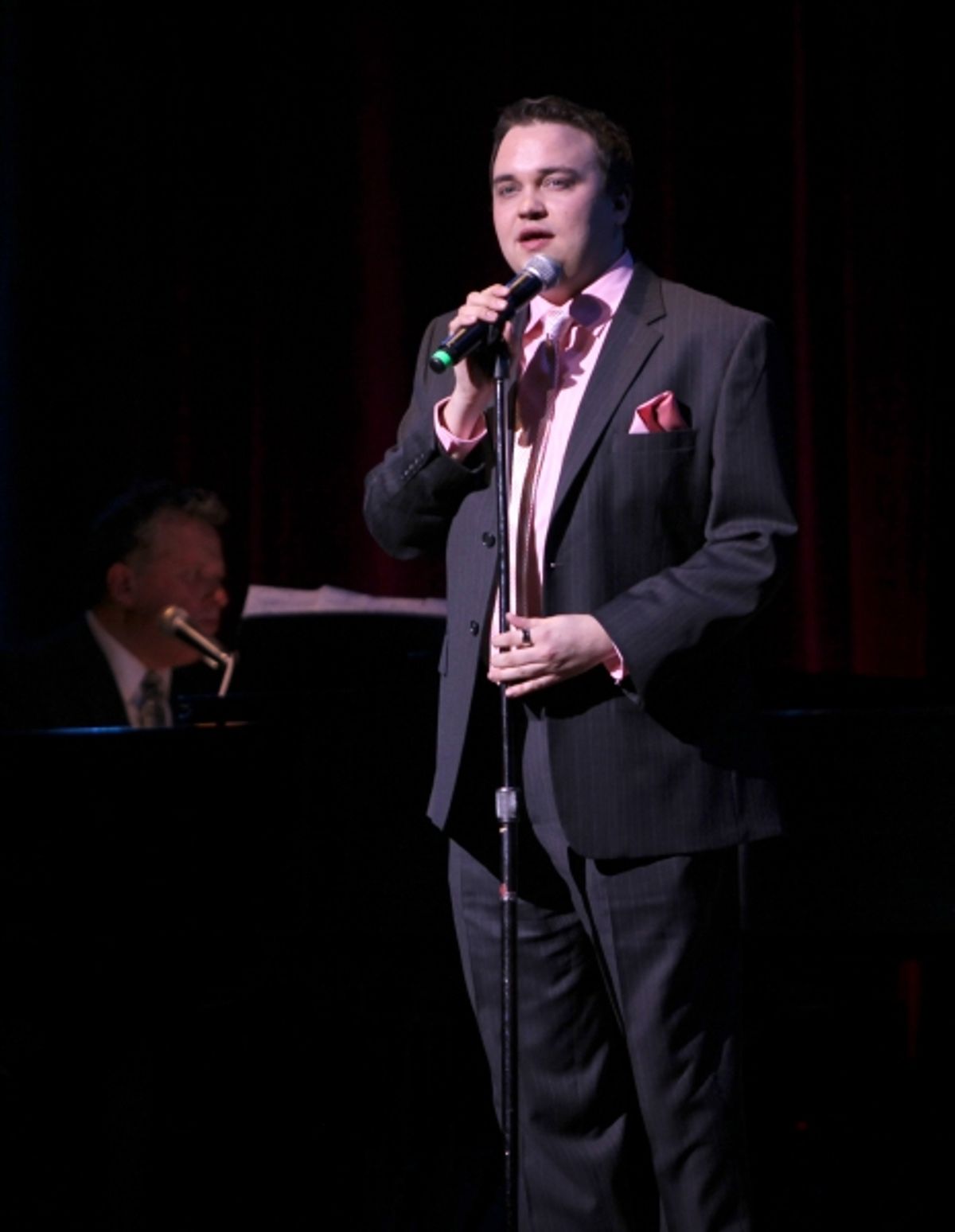 William Blake performing at The Best of Jim Caruso's Cast Party, a Benefit for BC/EFA at Town Hall in New York City. at 