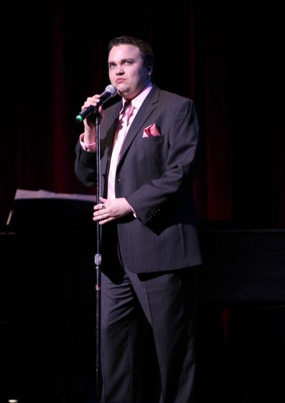 William Blake performing at The Best of Jim Caruso's Cast Party, a Benefit for BC/EFA Photo