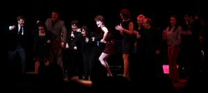 New York, New York Finale featuring: Hinton Battle, Christopher Sieber, Billy Stritch, Chita Rivera, Lisa Mordente, Liza Minnelli, Jim Caruso, Lucie Arnaz, Hilary Kole, Sally Mayes, Miranda Sings, William Blake performing at The Best of Jim Caruso's Cast @ BroadwayWorld New York, New York Finale featuring: Hinton Battle, Christopher Sieber, Billy Stritch Photo