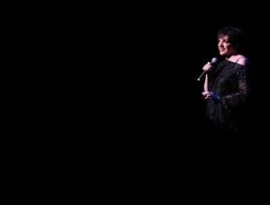 Liza Minnelli performing at The Best of Jim Caruso's Cast Party, a Benefit for BC/EFA Photo