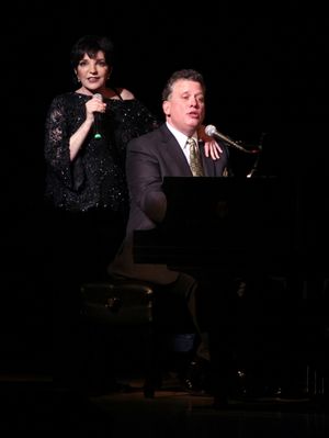 Liza Minnelli & Billy Stritch performing at The Best of Jim Caruso's Cast Party, a Benefit for BC/EFA at Town Hall in New York City. @ BroadwayWorld Liza Minnelli & Billy Stritch performing at The Best of Jim Caruso's Cast Party, a Be Photo