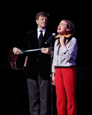 Jim Caruso & Miranda Sings performing at The Best of Jim Caruso's Cast Party, a Benefit for BC/EFA at Town Hall in New York City. @ BroadwayWorld Jim Caruso & Miranda Sings performing at The Best of Jim Caruso's Cast Party, a Benef Photo