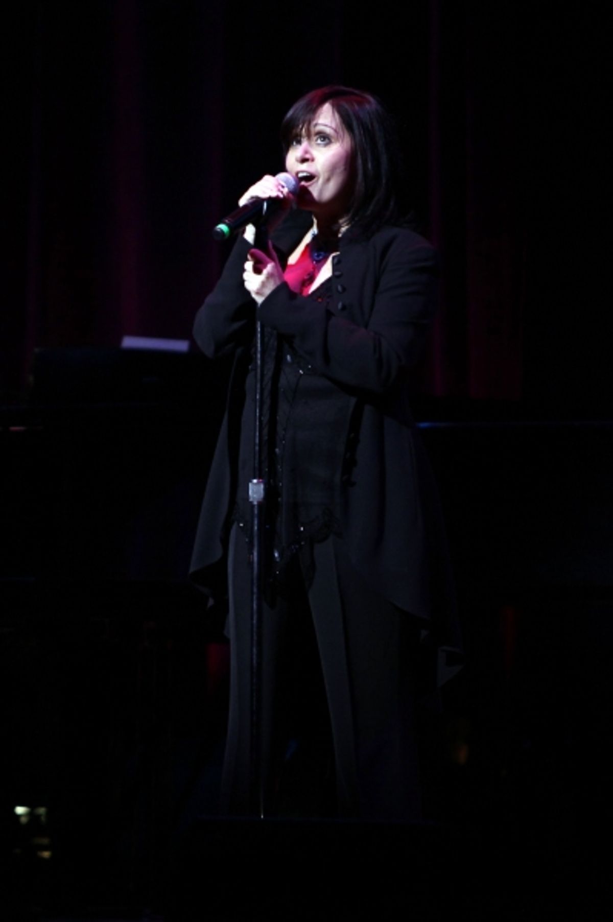 Lisa Mordente performing at The Best of Jim Caruso's Cast Party, a Benefit for BC/EFA at Town Hall in New York City. at 