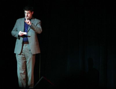 Christopher Sieber performing at The Best of Jim Caruso's Cast Party, a Benefit for B Photo