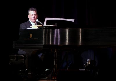 Billy Stritch performing at The Best of Jim Caruso's Cast Party, a Benefit for BC/EFA Photo
