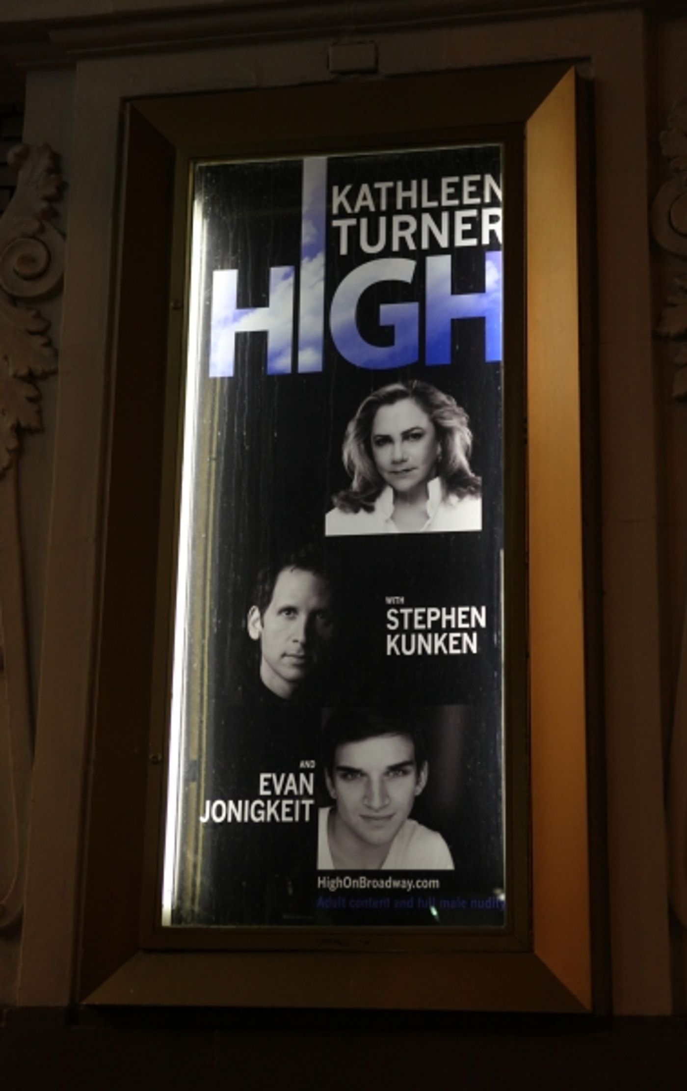Photo Coverage: UP ON THE MARQUEE: HIGH Starring Kathleen Turner Photo Coverage: UP ON THE MARQUEE: HIGH Starring Kathleen Turner Image