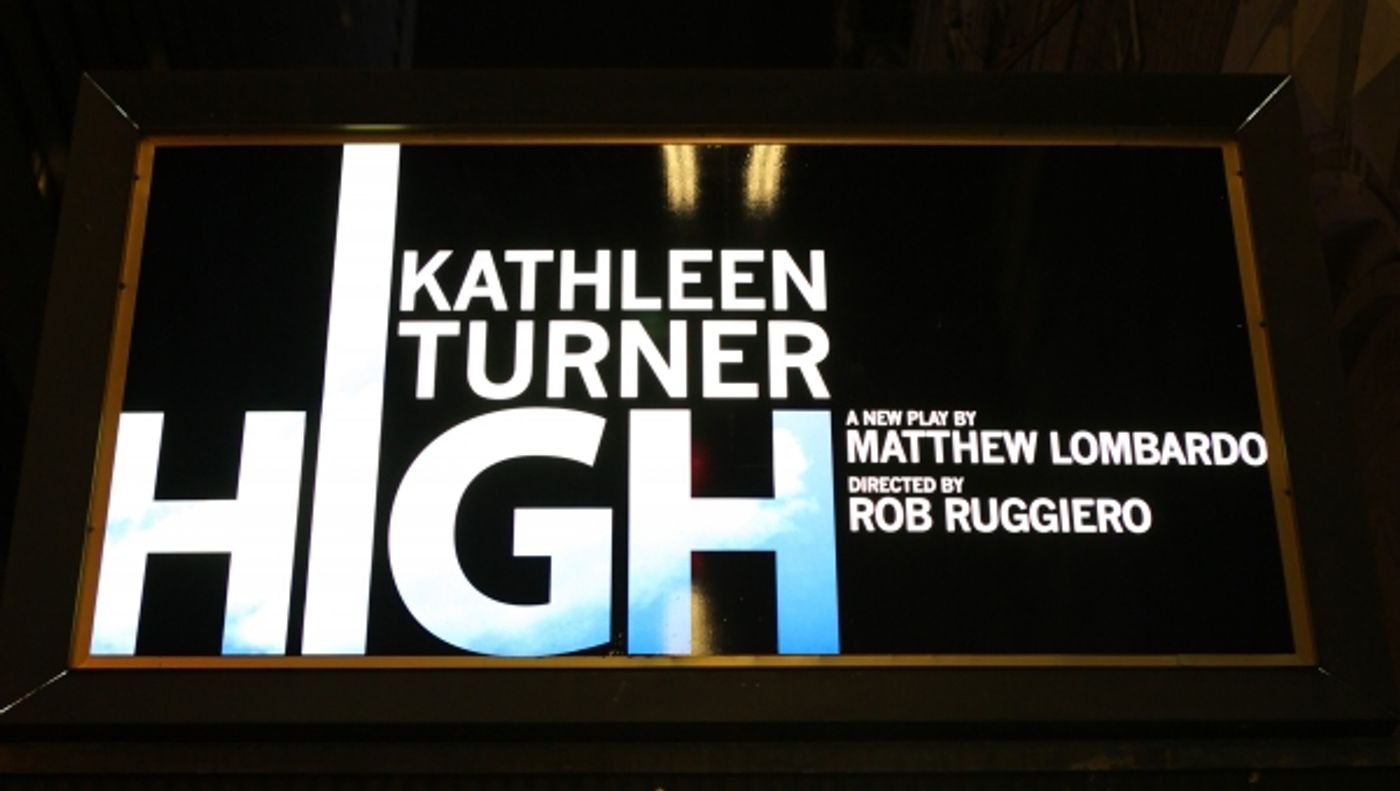 Photo Coverage: UP ON THE MARQUEE: HIGH Starring Kathleen Turner Photo Coverage: UP ON THE MARQUEE: HIGH Starring Kathleen Turner Image