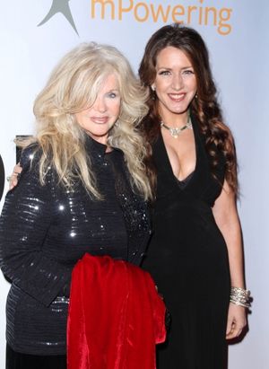 Connie Stevens and Joely Fisher
 Photo