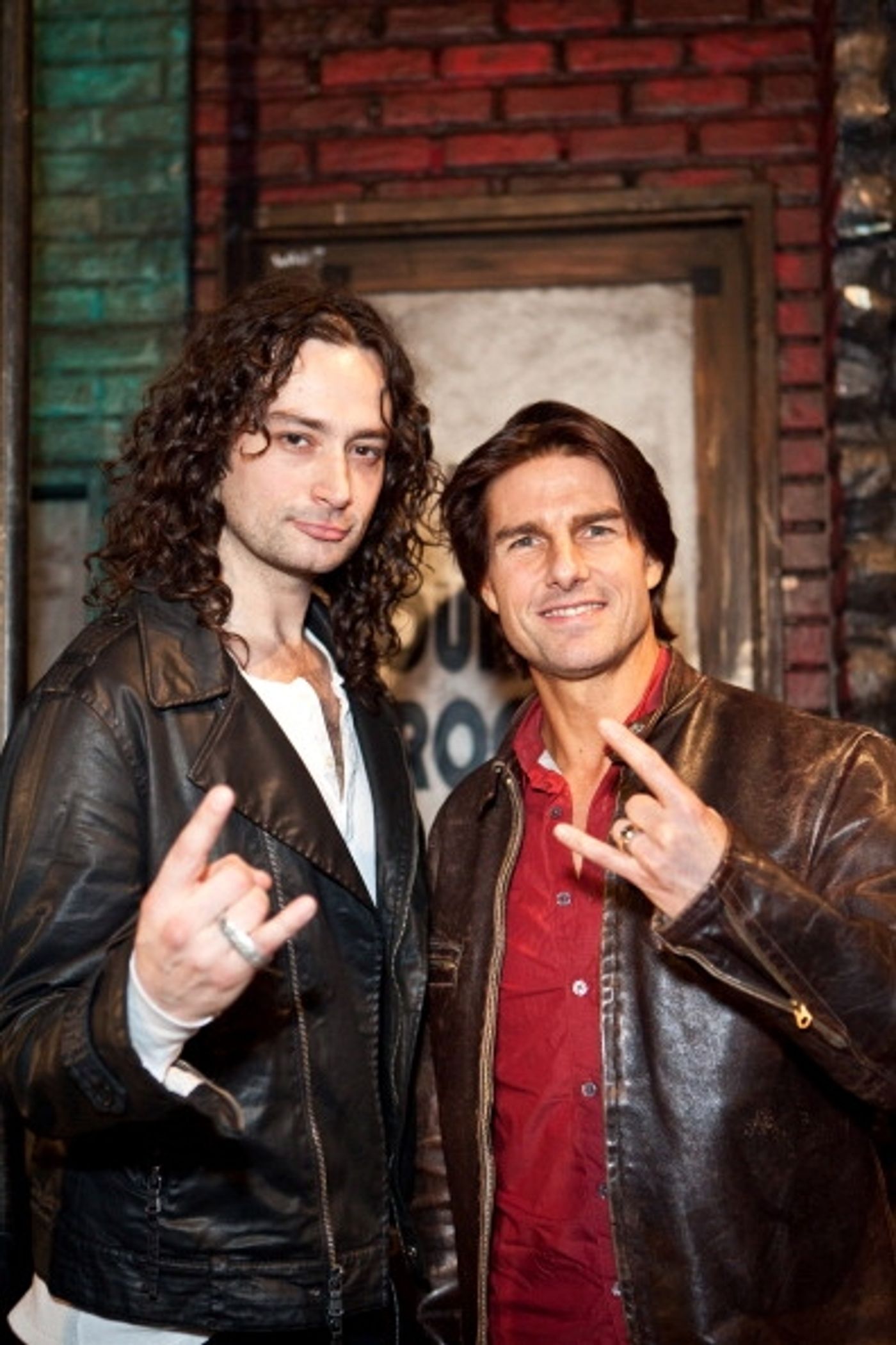 Photo Flash: Tom Cruise Visits ROCK OF AGES!  Image