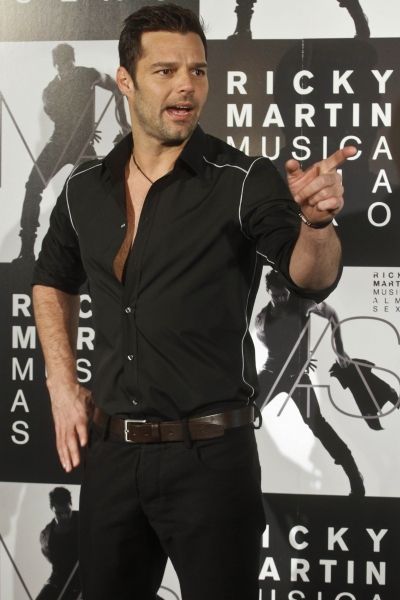 Photo Coverage: Ricky Martin Launches New Record MAS in Spain  Image