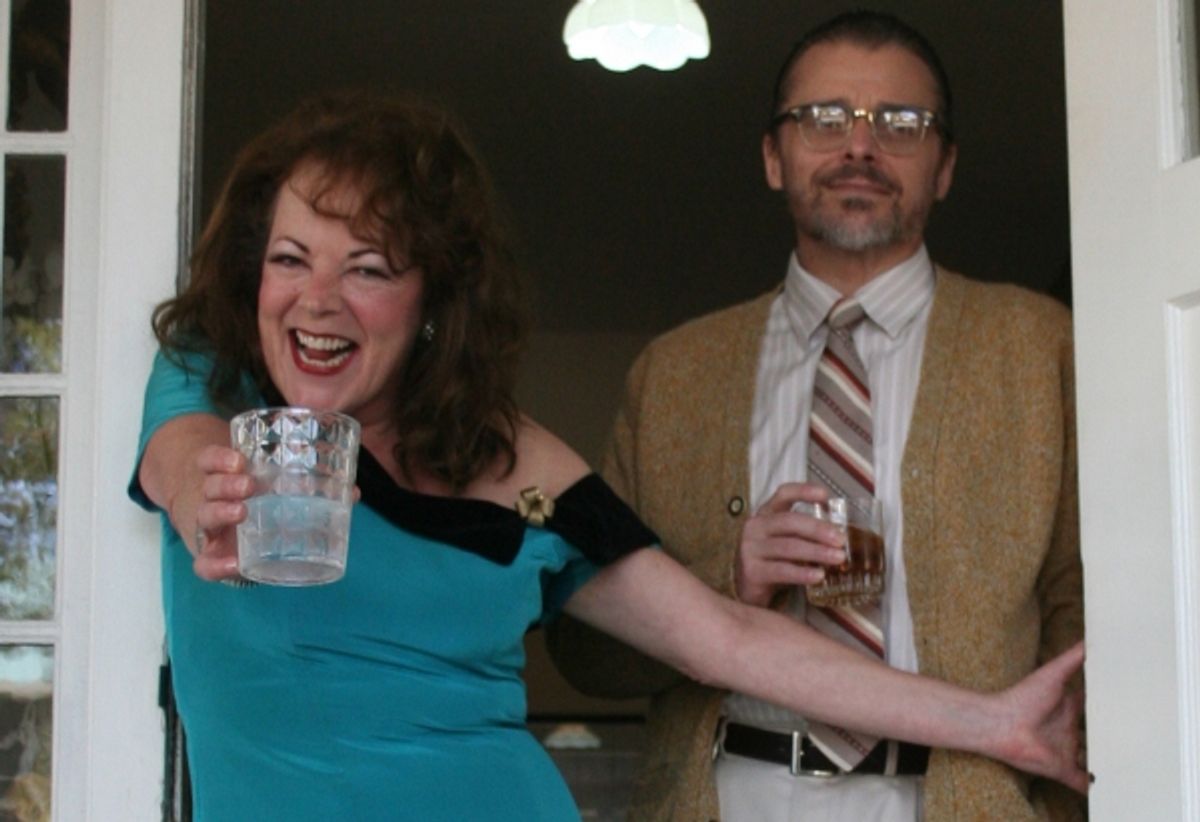 Christine Decker  and Richard B. Watson at 