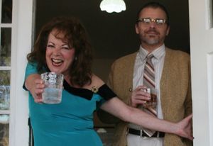 Christine Decker  and Richard B. Watson Photo