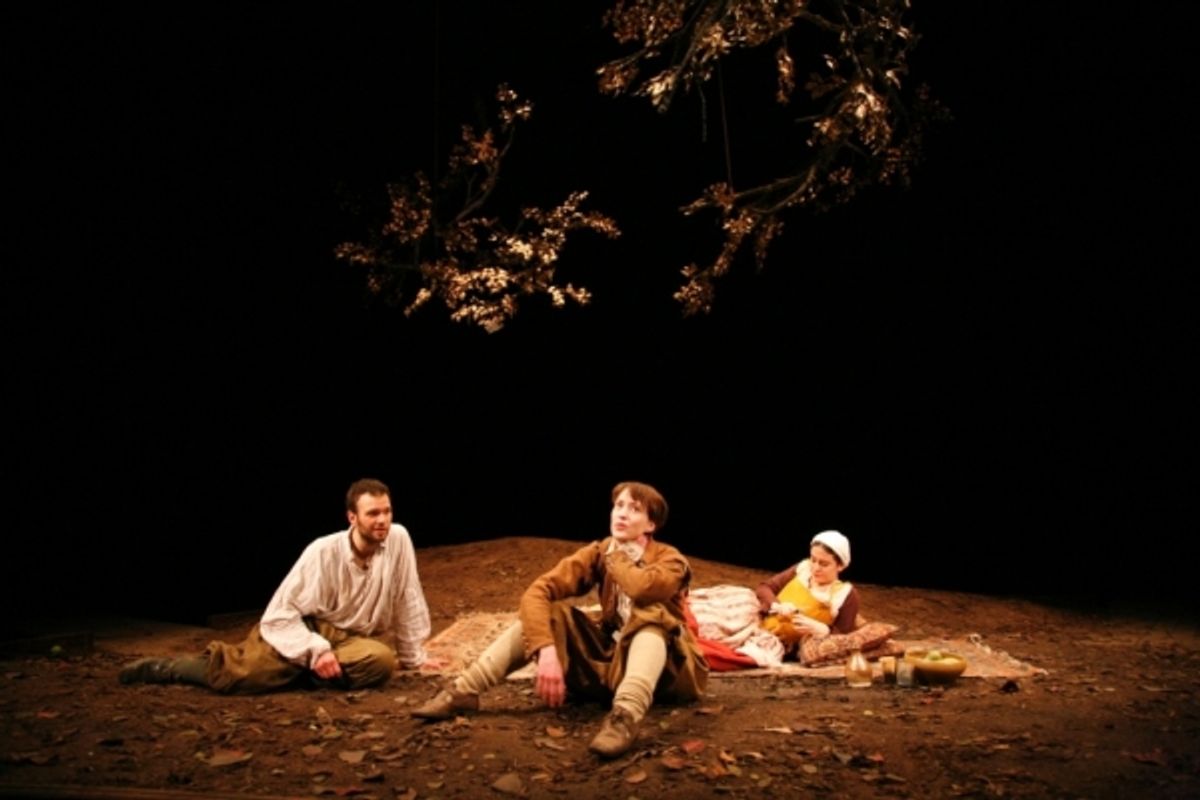 David Sturzaker, Georgina Rich, Phoebe Fox  at 