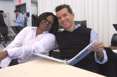 Whoopi Goldberg and Sergio Trujillo Photo