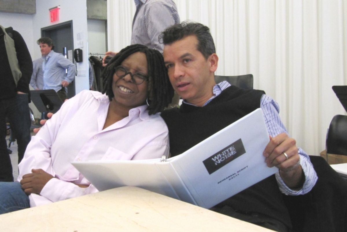 Whoopi Goldberg and Sergio Trujillo at 