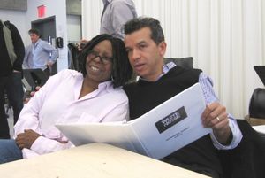 Whoopi Goldberg and Sergio Trujillo Photo