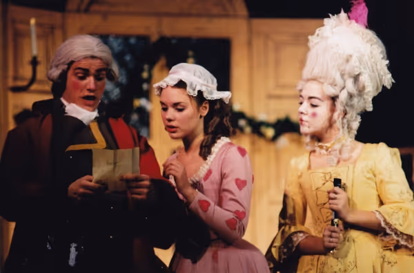 James Hoare, Gina Beck and Sheridan Smith in the original NYMT production of The… Photo