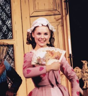 Gina Beck in the original NYMT production of The Kissing Dance  Photo