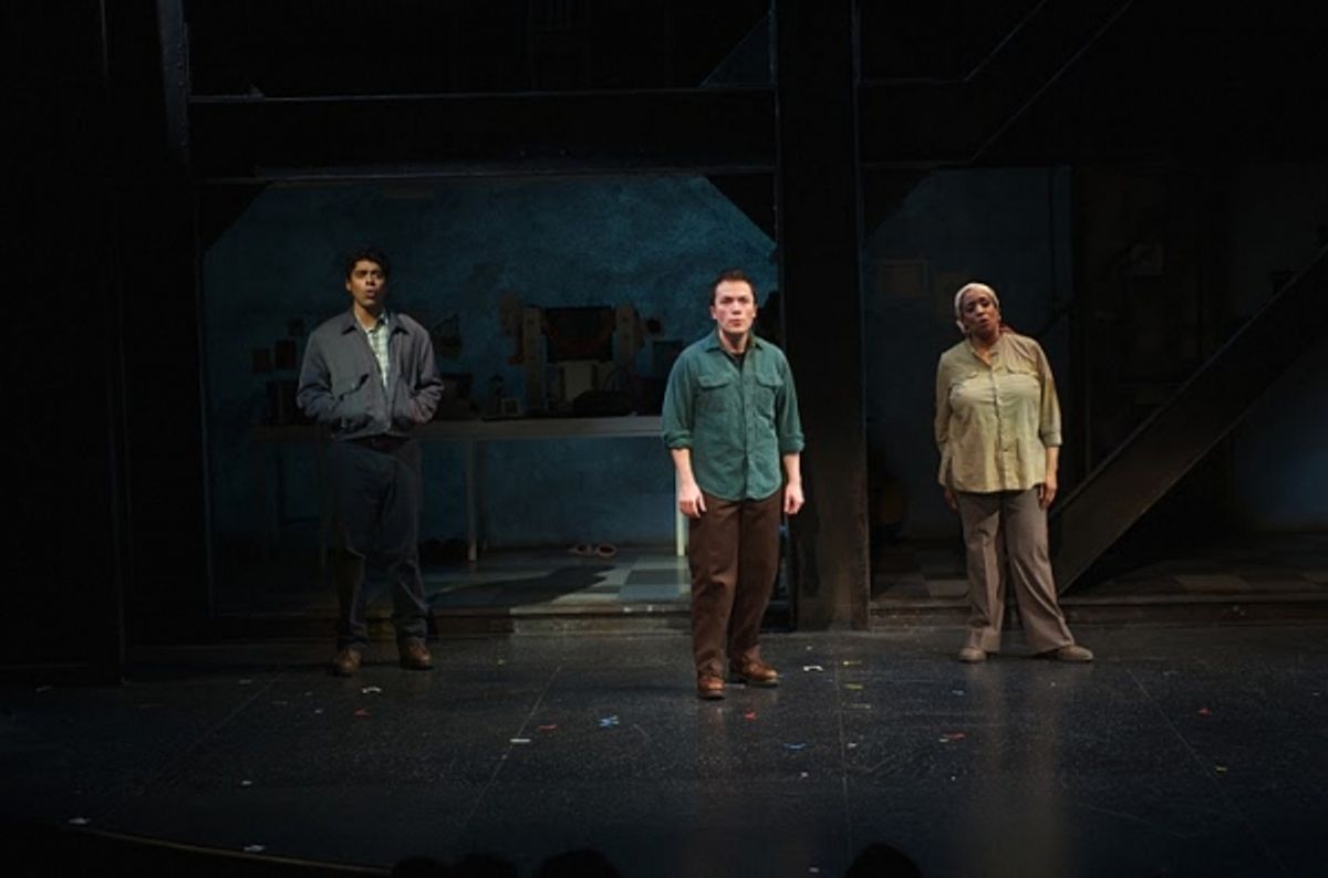 Gabriel Ruiz, Michael Mahler, E. Faye Butler at 