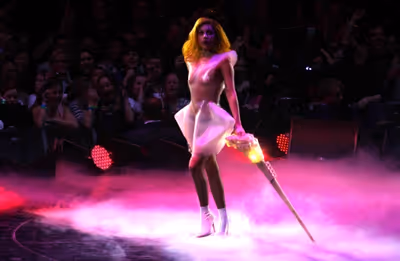 Lady Gaga at Madison Square Garden (Credit Image: Ã‚Â© John Barrett/Globe Photos Photo