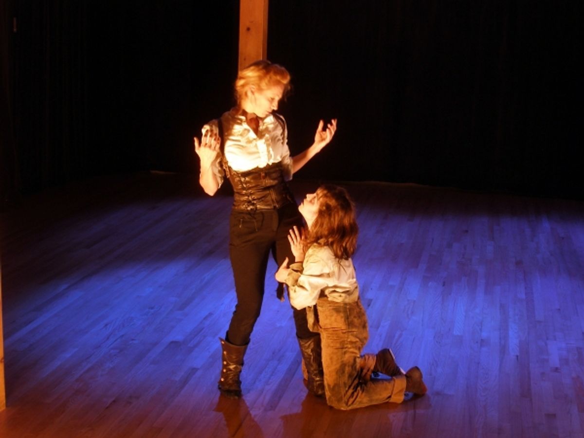 Elyse Knight and Emily Hartford at 