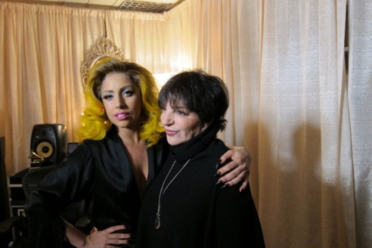 Liza Minnelli & Lady Gaga at 
