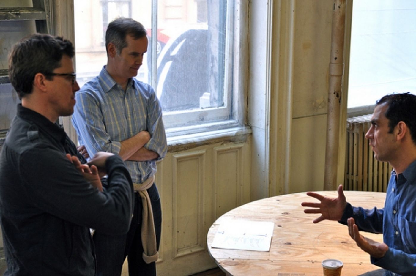 Photo Flash: Transport Group's HELLO AGAIN in Rehearsal!  Image