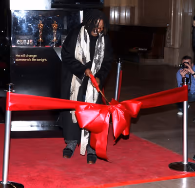 Meet The Oscars New York-Ribbon Cutting with Whoopi Goldberg at Vanderbilt Hall in Gr Photo