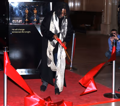 Meet The Oscars New York-Ribbon Cutting with Whoopi Goldberg at Vanderbilt Hall in Gr Photo