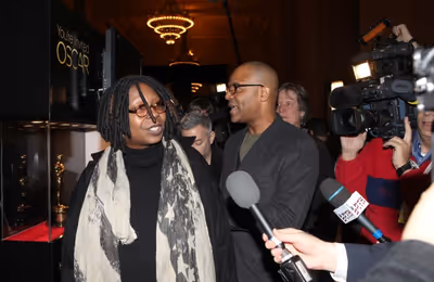 Meet The Oscars New York-Ribbon Cutting with Whoopi Goldberg at Vanderbilt Hall in Gr Photo