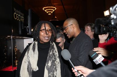 Meet The Oscars New York-Ribbon Cutting with Whoopi Goldberg at Vanderbilt Hall in Gr Photo