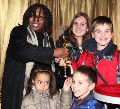 Meet The Oscars New York-Ribbon Cutting with Whoopi Goldberg at Vanderbilt Hall in Gr Photo