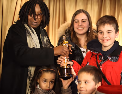 Meet The Oscars New York-Ribbon Cutting with Whoopi Goldberg at Vanderbilt Hall in Gr Photo