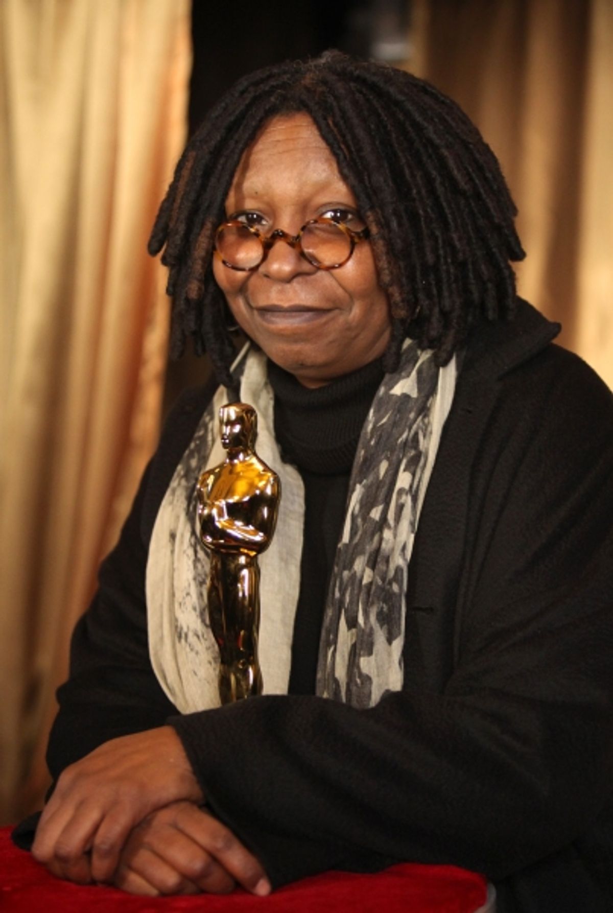 Meet The Oscars New York-Ribbon Cutting with Whoopi Goldberg at Vanderbilt Hall in Grand Central Terminal, New York City. at 