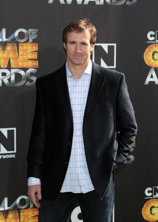 Drew Brees in attendance; The Cartoon Network 