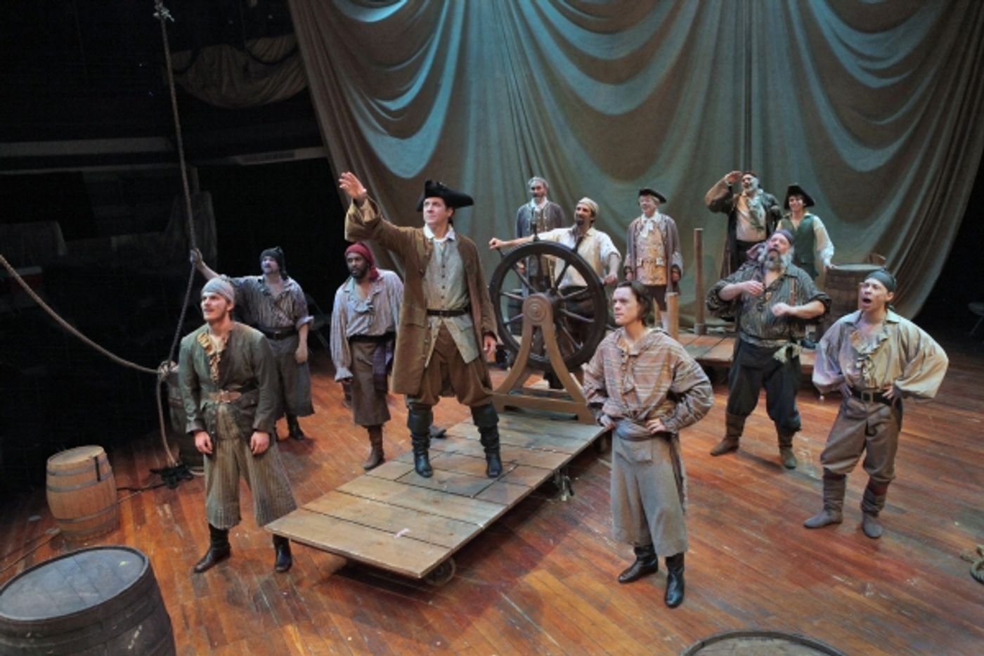 Photo Flash: Hewitt, Galvin, et al. in TREASURE ISLAND  Image