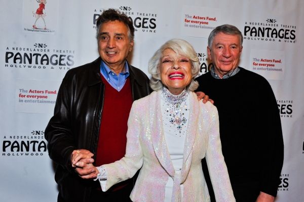 John Bowab, Carol Channing and Martin Wiviott Photo