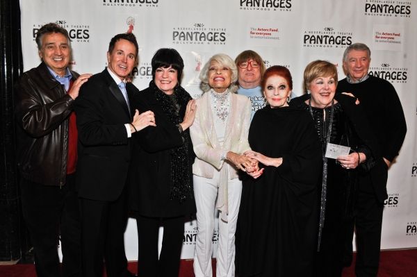 
John Bowab, Davis Gaines, Joanne Worley, Carol Channing, Bruce Vilanch, Carole Cook Photo