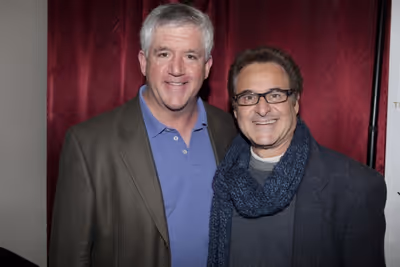 Greg Gbara and Barry Pearl
 Photo