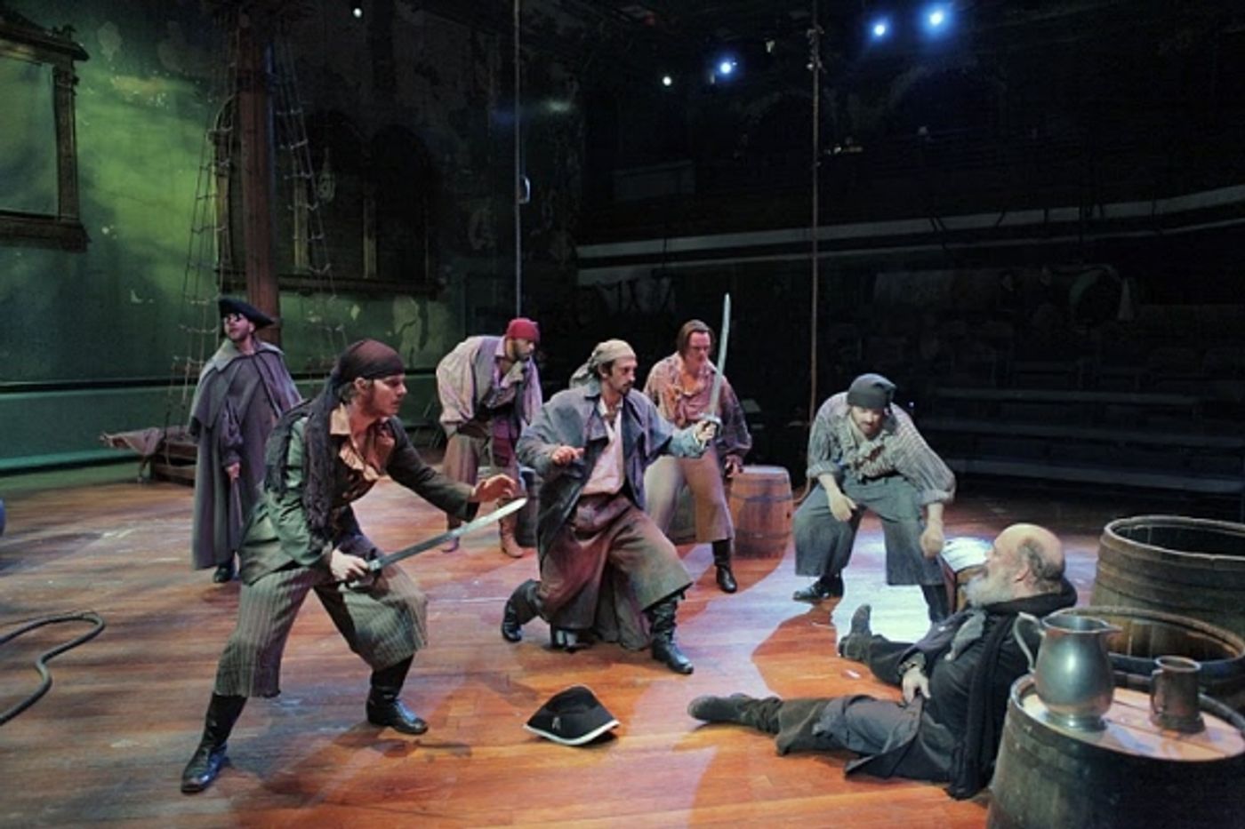 Photo Flash: Steve Blanchard, Tom Hewitt, et al. in TREASURE ISLAND Photo Flash: Steve Blanchard, Tom Hewitt, et al. in TREASURE ISLAND Image