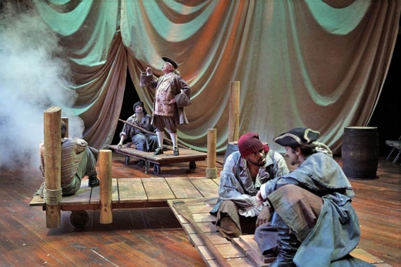 Photo Flash: Steve Blanchard, Tom Hewitt, et al. in TREASURE ISLAND Photo Flash: Steve Blanchard, Tom Hewitt, et al. in TREASURE ISLAND Image