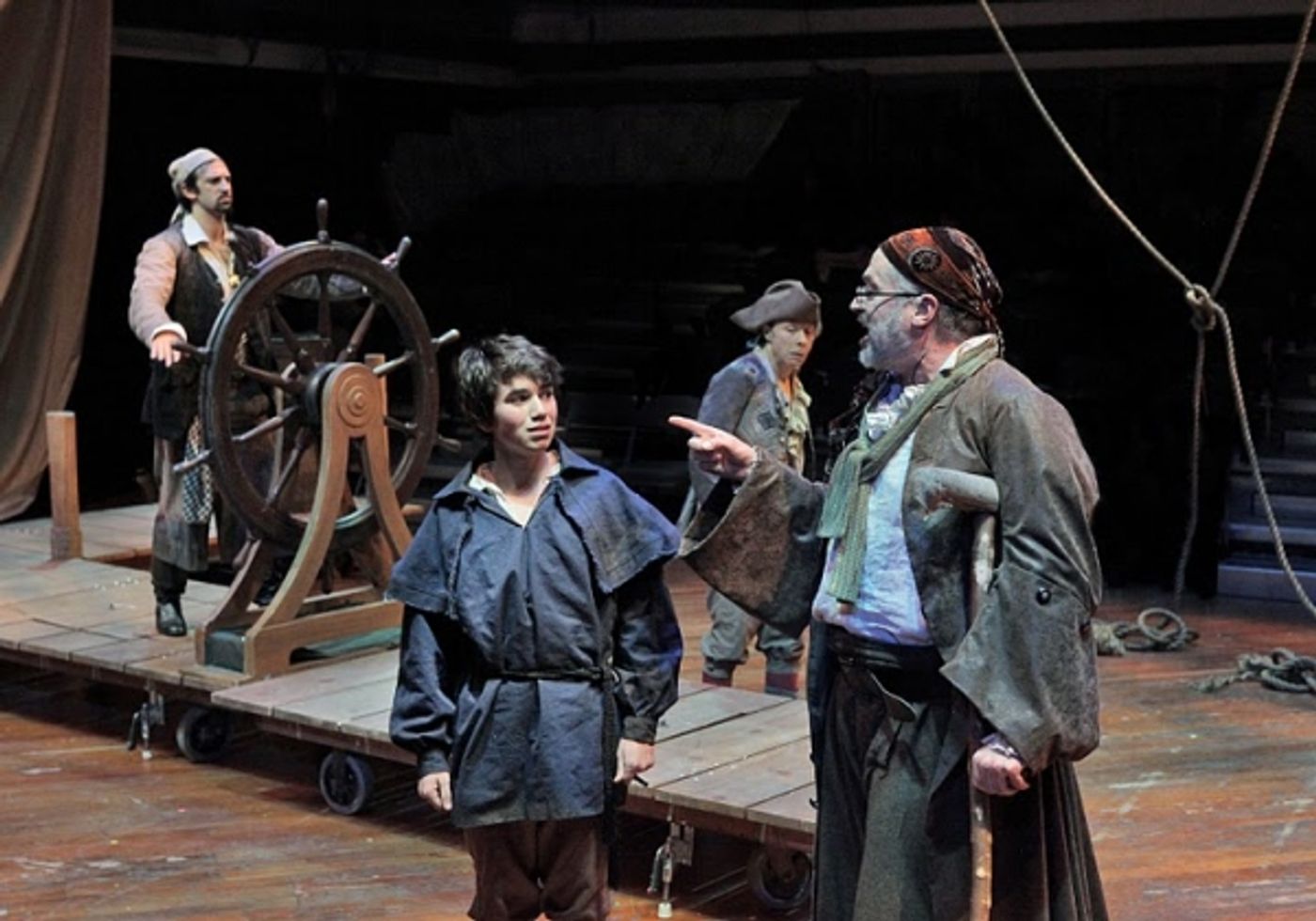 Photo Flash: Steve Blanchard, Tom Hewitt, et al. in TREASURE ISLAND Photo Flash: Steve Blanchard, Tom Hewitt, et al. in TREASURE ISLAND Image