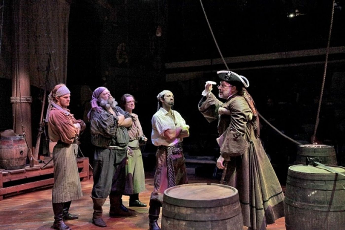 Photo Flash: Steve Blanchard, Tom Hewitt, et al. in TREASURE ISLAND Photo Flash: Steve Blanchard, Tom Hewitt, et al. in TREASURE ISLAND Image