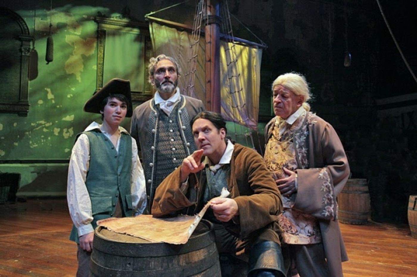 Photo Flash: Steve Blanchard, Tom Hewitt, et al. in TREASURE ISLAND Photo Flash: Steve Blanchard, Tom Hewitt, et al. in TREASURE ISLAND Image