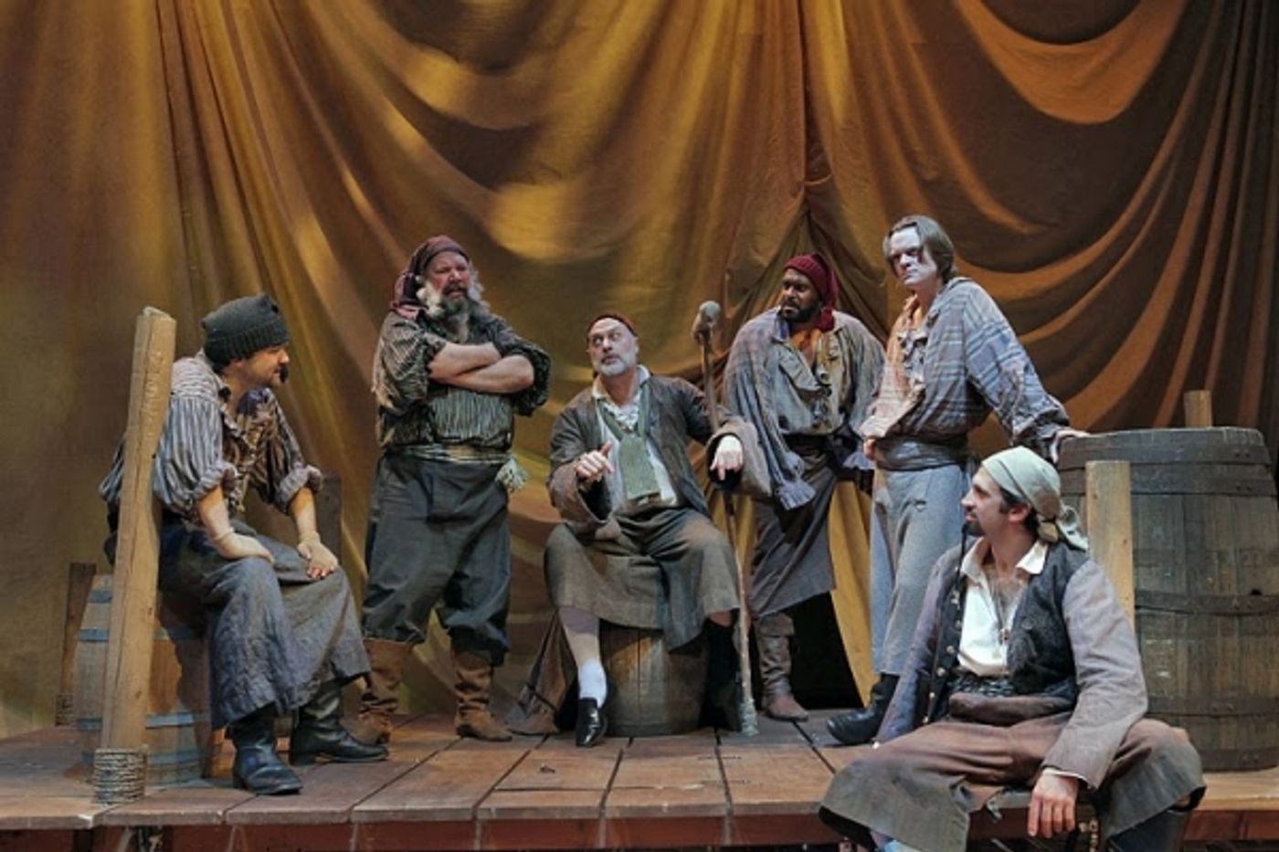 Photo Flash: Steve Blanchard, Tom Hewitt, et al. in TREASURE ISLAND Photo Flash: Steve Blanchard, Tom Hewitt, et al. in TREASURE ISLAND Image