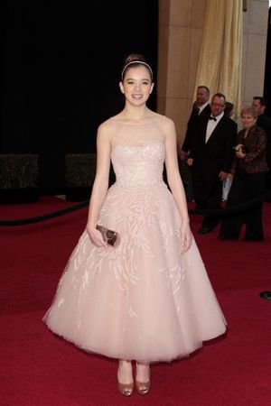 Hailee Steinfeld pictured at the 83rd Annual Academy Awards - Arrivals held at the Kodak Theatre in Hollywood, California on February 27, 2011. © RD / Orchon / Retna Digital. @ BroadwayWorld Hailee Steinfeld pictured at the 83rd Annual Academy Awards - Arrivals held at the Ko Photo