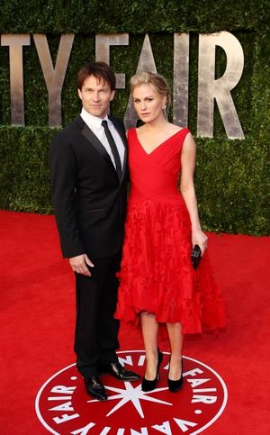 Anna Paquin & Stephen Moyer pictured at The Vanity Fair Oscar Party at Sunset Tower Hotel in Los Angeles, CA February 27, 2011. © RD/ Erik Kabik/ Retna Digital @ BroadwayWorld Anna Paquin & Stephen Moyer pictured at The Vanity Fair Oscar Party at Sunset Tower H Photo